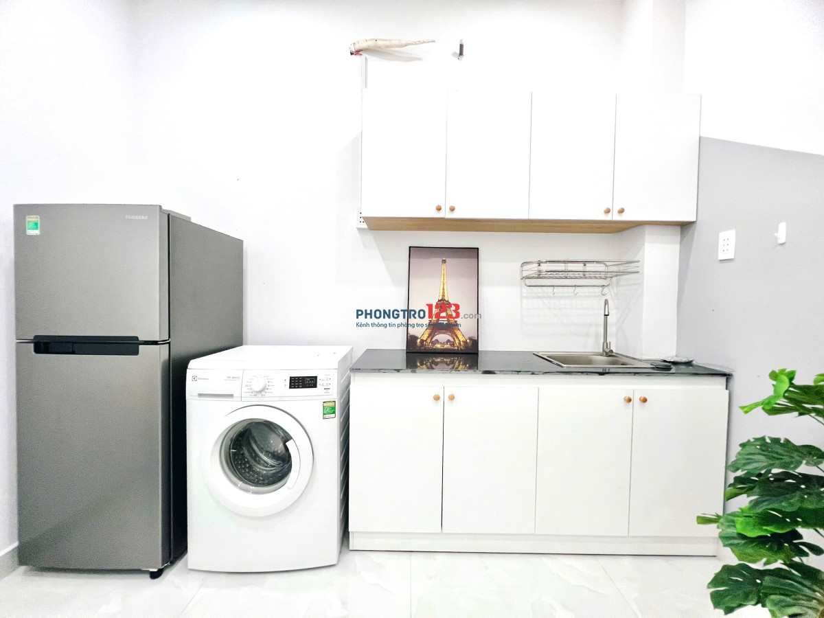 CĂN HỘ FULL NỘI THẤT BAN CÔNG, MÁY GIẶT RIÊNG - LÝ THƯỜNG KIỆT, TÂN BÌNH - GẦN SÂN BAY, ĐH BKU, VHU