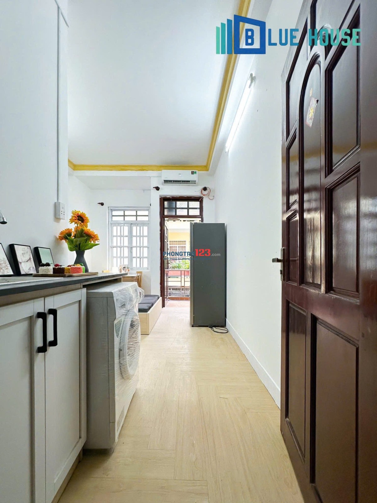 Phòng full nội thất, ban công – Đường C1, Phường 13 Gần Đại học Văn Hiến , Công Thương