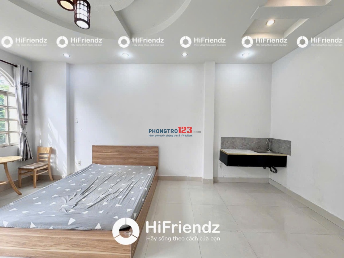 Cho thuê căn hộ tại Thống Nhất, 5,5 triệu, 45m2 gần đại học Văn Hiến, Công Thương rộng, đẹp