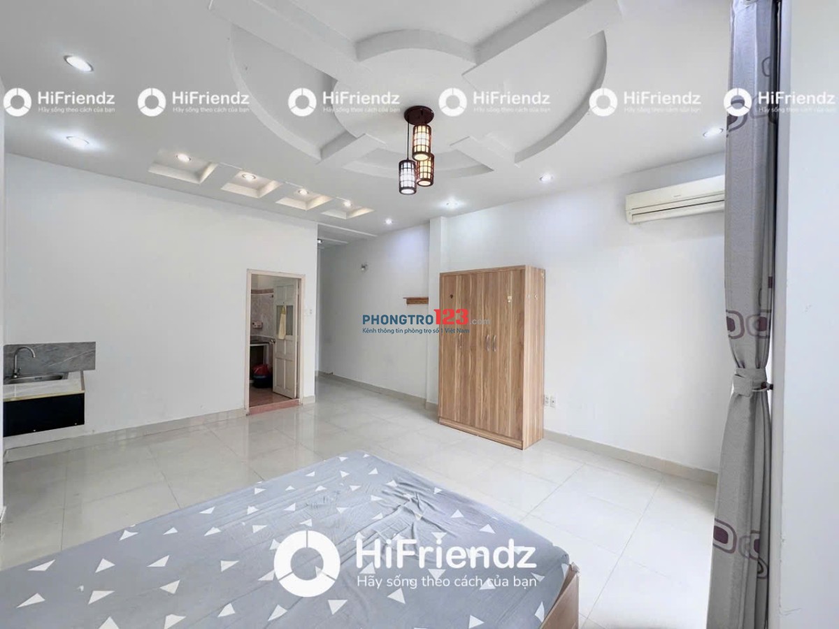 Cho thuê căn hộ tại Thống Nhất, 5,5 triệu, 45m2 gần đại học Văn Hiến, Công Thương rộng, đẹp