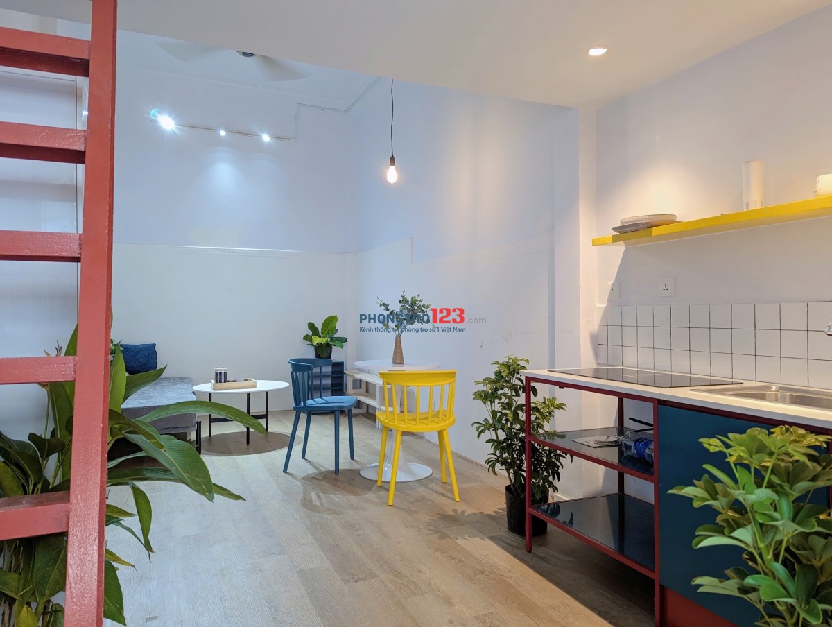  Cho thuê Duplex siêu xinh – Full nội thất, ngay Học viện Hàng Không 