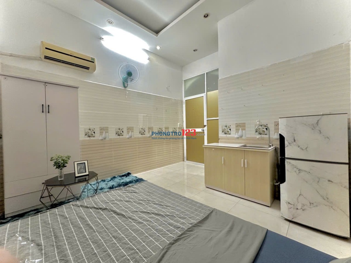 Cho thuê phòng ngay Điện Biên Phủ Q10 gần ĐH Kinh Tế TPHCM - ĐH Y Khoa PNT 25m2 đầy đủ nội thất