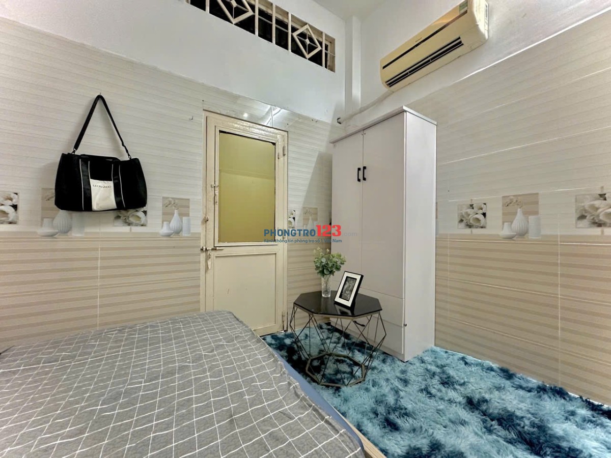 Cho thuê phòng ngay Điện Biên Phủ Q10 gần ĐH Kinh Tế TPHCM - ĐH Y Khoa PNT 25m2 đầy đủ nội thất