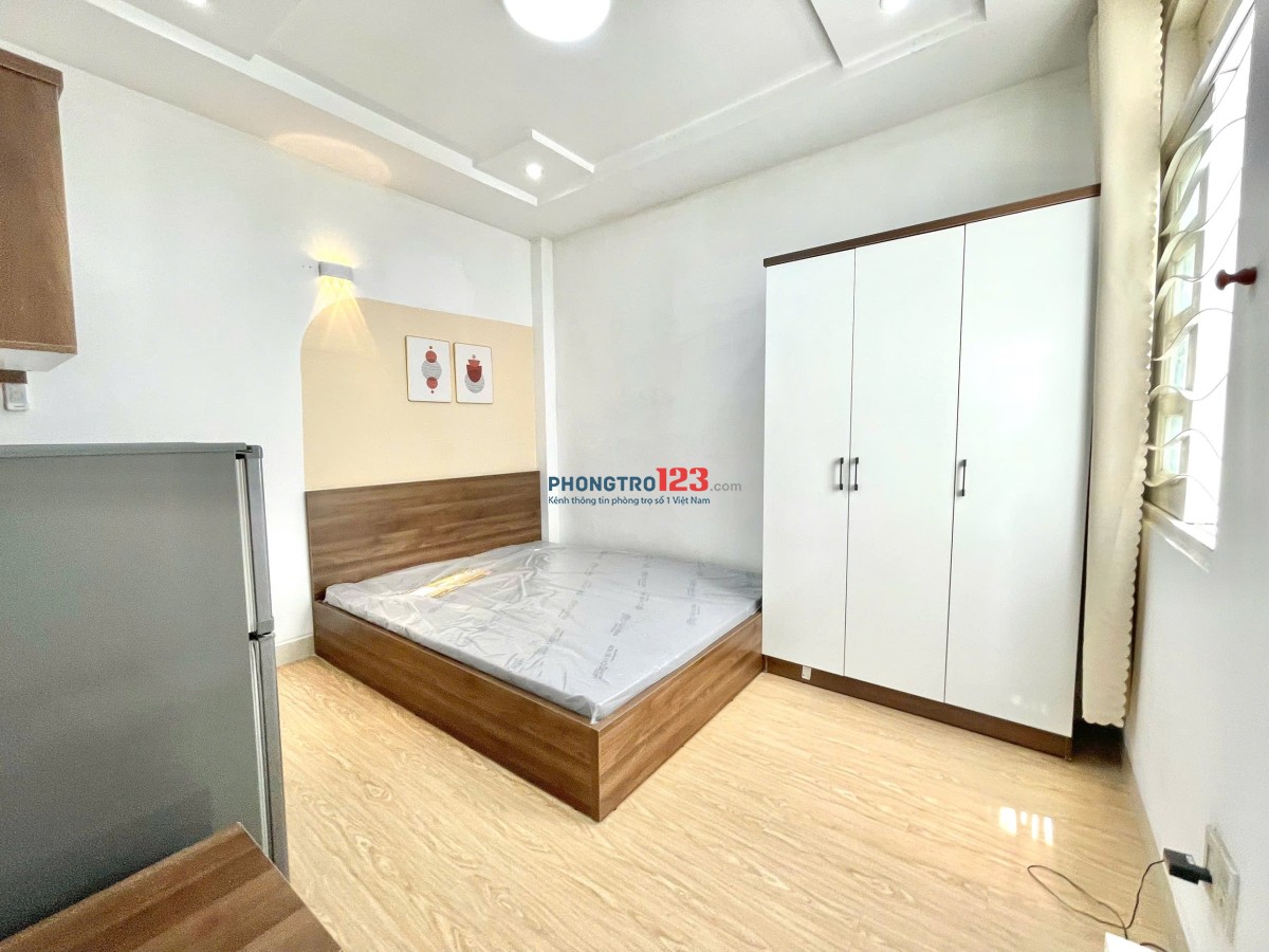 STUDIO CỬA SỔ CÓ NỘI THẤT GẦN CV GIA ĐỊNH QUẬN TÂN BÌNH