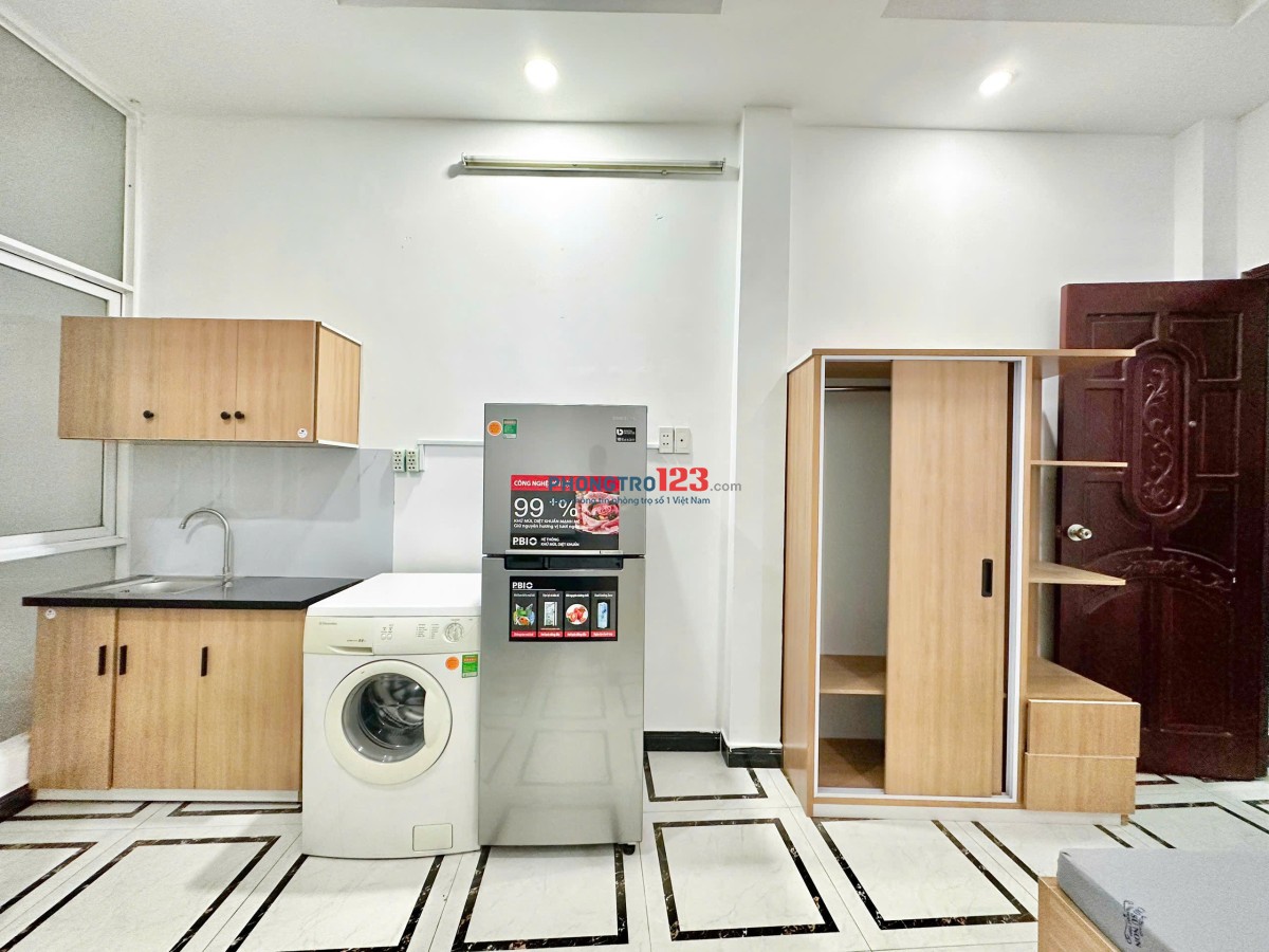 CHO THUÊ PHÒNG TRỌ QUẬN 3 GIÁ RẺ CHO SINH VIÊN, MÁY GIẶT RIÊNG, FULL NỘI THẤT