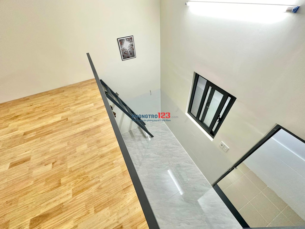 Phòng có gác cao cấp gần Đại Học Văn Lang 566/41A Nguyễn Thái Sơn p5 Gò Vấp văn minh lịch sự