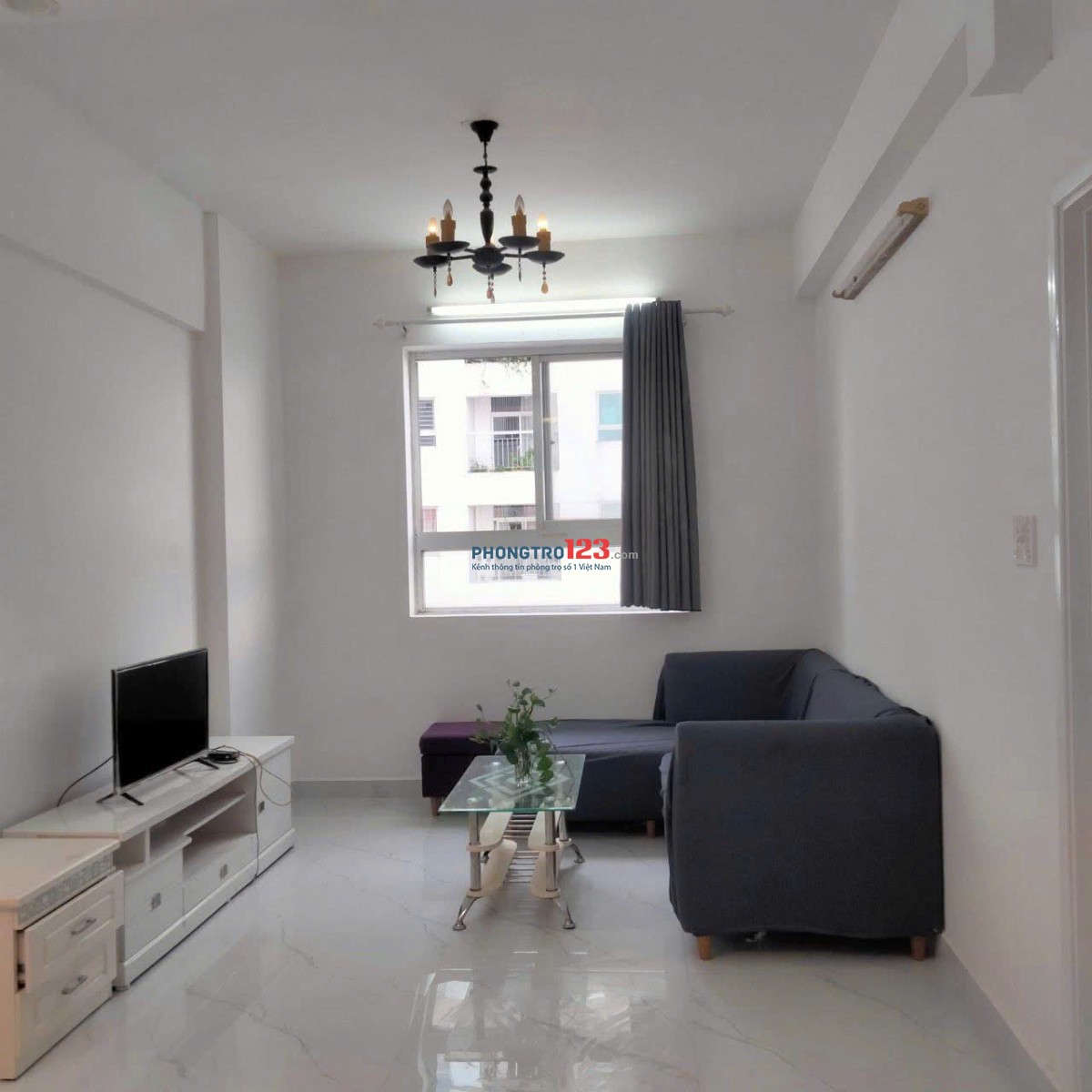 Chung cư Miếu Nổi, Vũ Huy Tấn, BT: 60m2, 2p ngủ, 9triệu