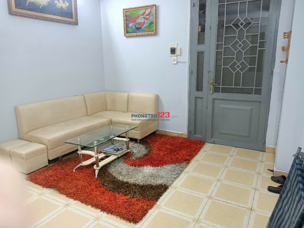 CHO THUÊ CĂN HỘ CC AN LẠC, BÌNH TÂN, 68m2, 2PN 1WC. FULL NỘI THẤT(GIƯỜNG, TỦ, BÀN GHẾ), 7TR/THÁNG