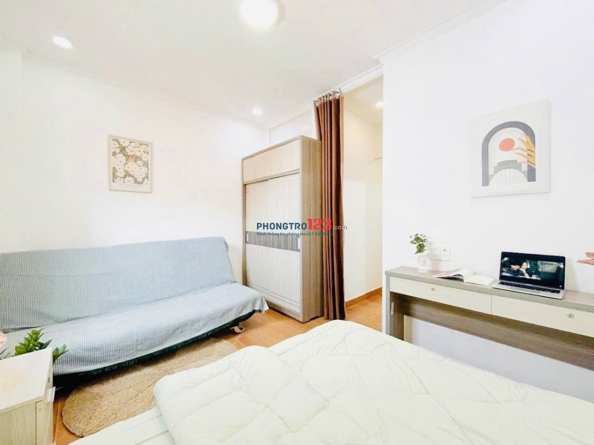 Căn hộ 1PN bếp riêng full nội thất tại Tân Bình – gần Etown, sân bay & nhiều trường ĐH