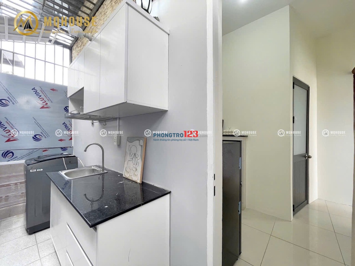 Cho Thuê Phòng đẹp cửa sổ lớn, full nội thất tại Tân Bình – gần Etown, sân bay & nhiều trường ĐH