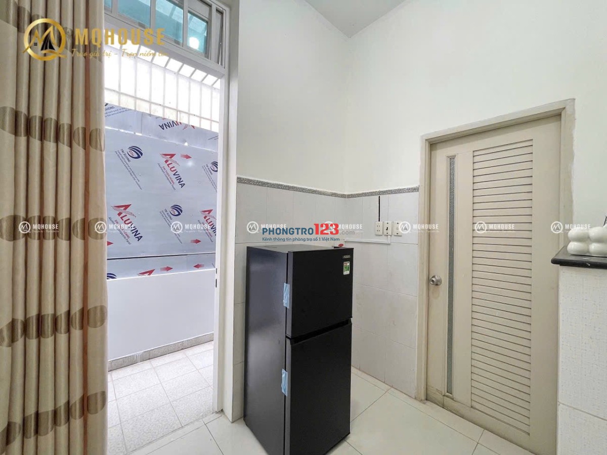 Cho Thuê Phòng đẹp cửa sổ lớn, full nội thất tại Tân Bình – gần Etown, sân bay & nhiều trường ĐH
