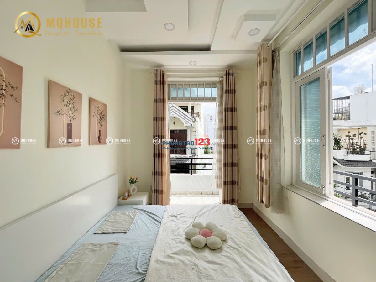 Cho Thuê Phòng đẹp cửa sổ lớn, full nội thất tại Tân Bình – gần Etown, sân bay & nhiều trường ĐH