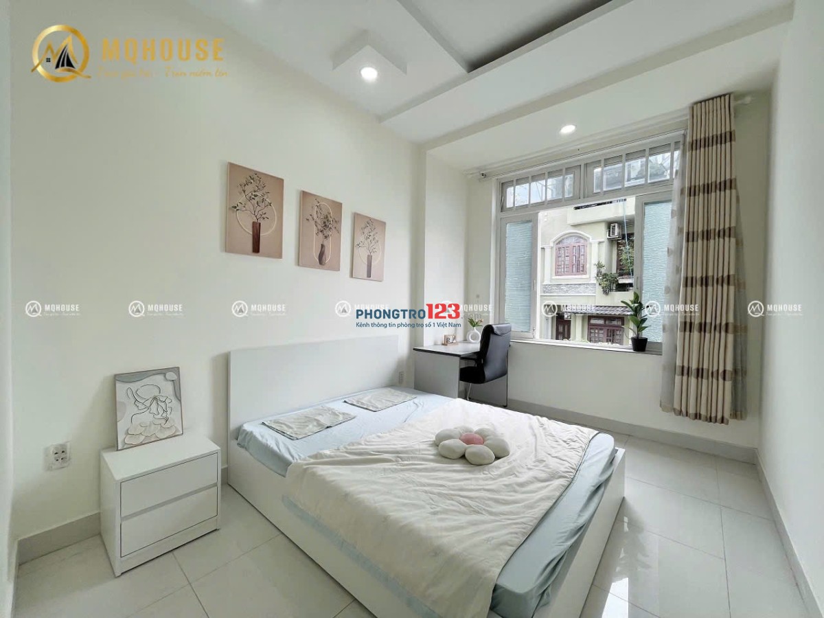 Cho Thuê Phòng đẹp cửa sổ lớn, full nội thất tại Tân Bình – gần Etown, sân bay & nhiều trường ĐH