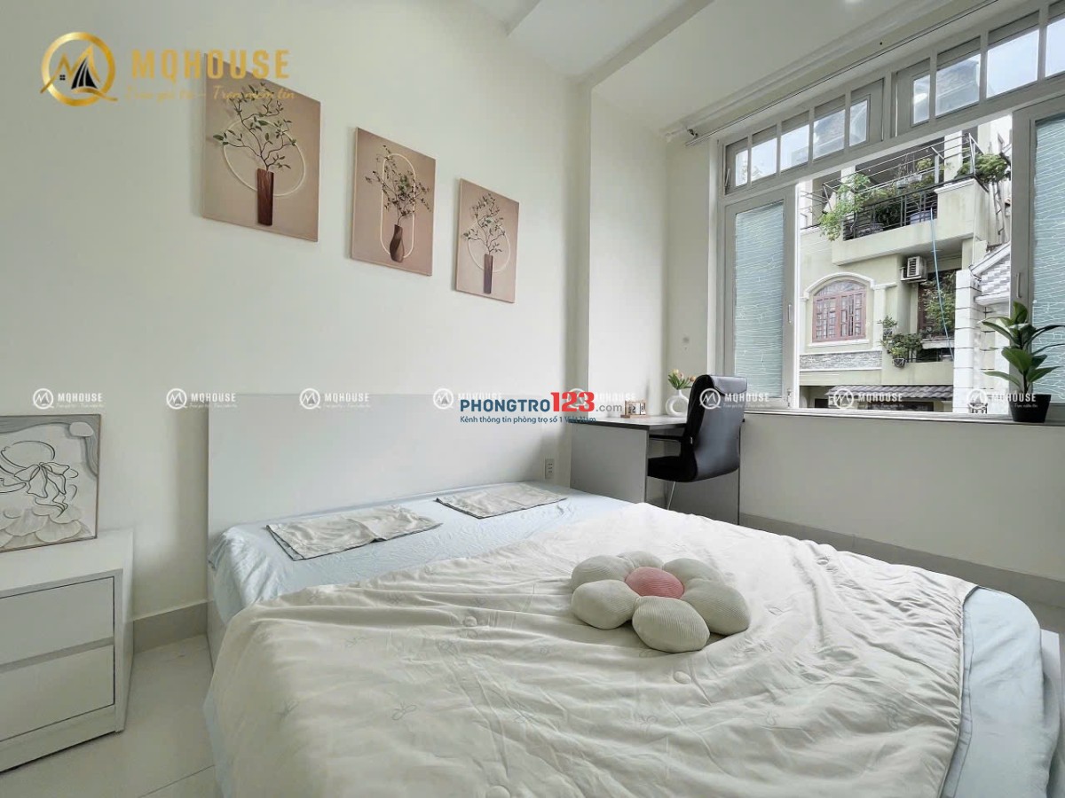 Cho Thuê Phòng đẹp cửa sổ lớn, full nội thất tại Tân Bình – gần Etown, sân bay & nhiều trường ĐH
