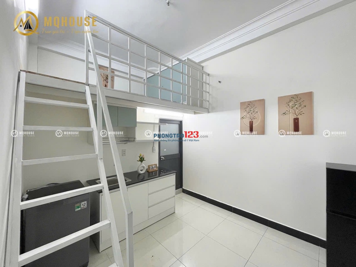 Cho Thuê Phòng đẹp cửa sổ lớn, full nội thất tại Tân Bình – gần Etown, sân bay & nhiều trường ĐH