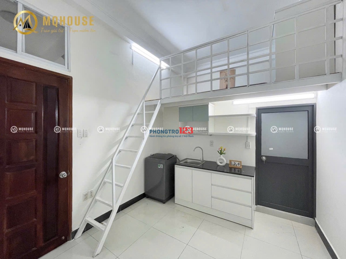 Cho Thuê Phòng đẹp cửa sổ lớn, full nội thất tại Tân Bình – gần Etown, sân bay & nhiều trường ĐH