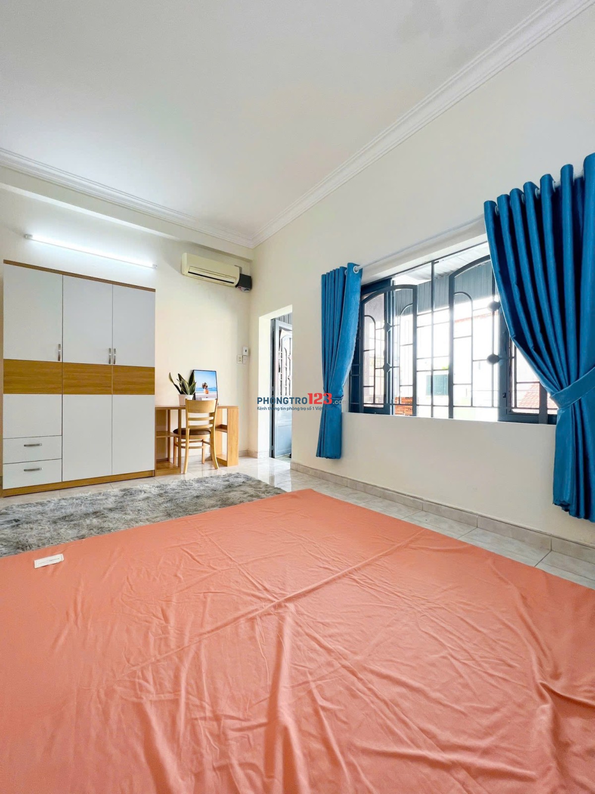 Cho Thuê Phòng Ban Công Full Nội Thất Như Hình, Ngay Ngã Tư Bảy Hiền