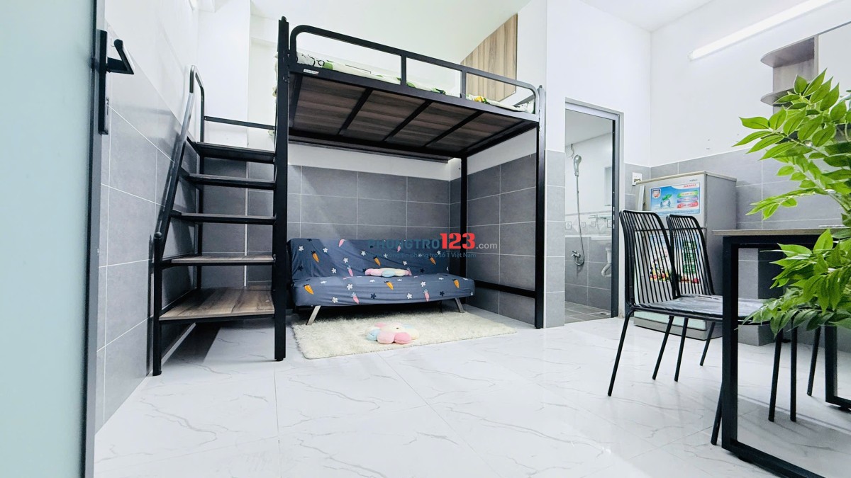 PHÒNG SINH VIÊN RIÊNG TƯ FULL NỘI THẤT CÓ CỬA SỔ NGAY TÂN BÌNH