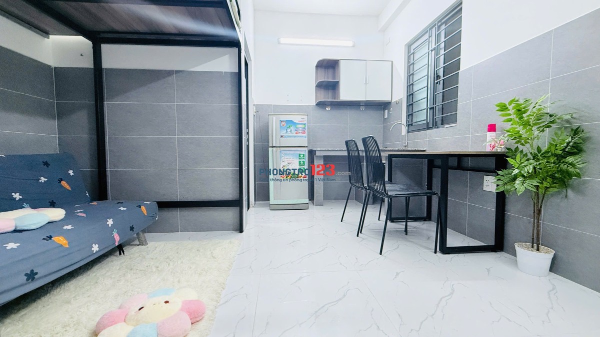 PHÒNG SINH VIÊN RIÊNG TƯ FULL NỘI THẤT CÓ CỬA SỔ NGAY TÂN BÌNH