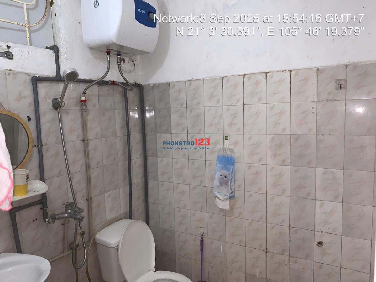 CHO THUÊ NHÀ CẤP 4 SÂN VƯỜN Ở CỔ NHUẾ (CÓ ĐIỀU HOÀ, NÓNG LẠNH)