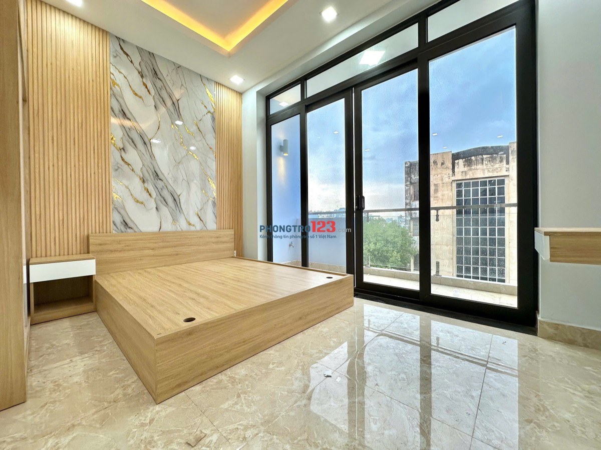 CĂN HỘ FULL NỘI THẤT CỬA SỔ VÀ BAN CÔNG LỚN Ở NGUYỄN THIỆN THUẬT BÌNH THẠNH GIÁP Q1,Q3 - 0334998413