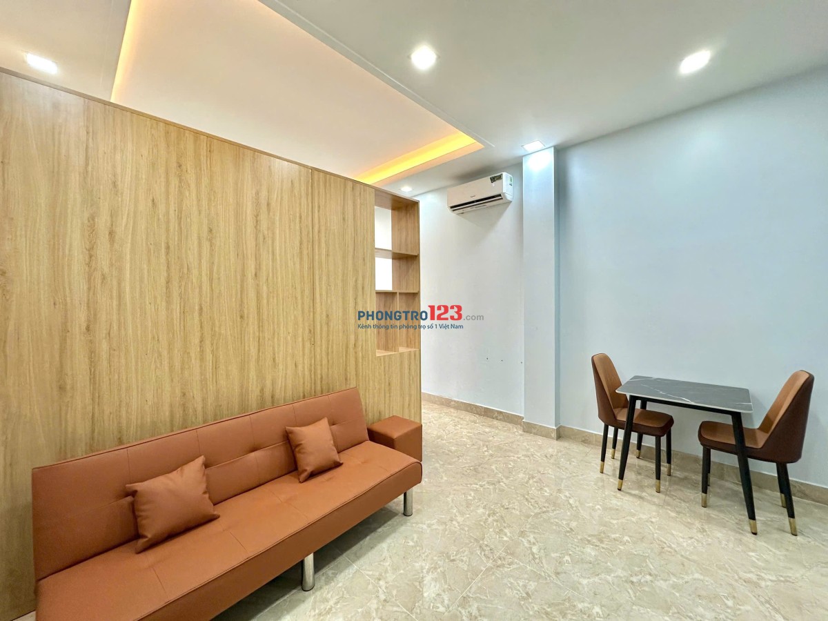 CĂN HỘ FULL NỘI THẤT CỬA SỔ VÀ BAN CÔNG LỚN Ở NGUYỄN THIỆN THUẬT BÌNH THẠNH GIÁP Q1,Q3 - 0334998413