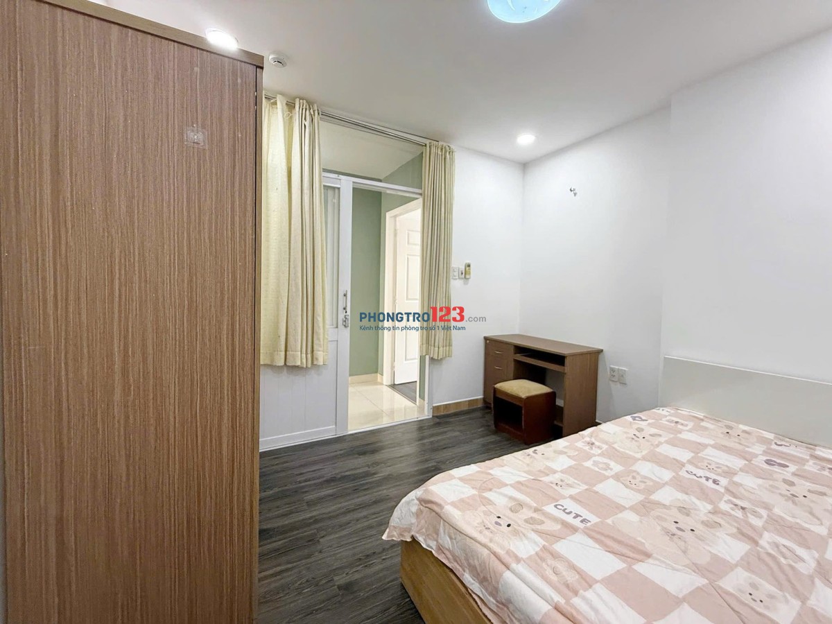 Chung cư Trương Quyền, Phường 6, Quận 3, 2p ngủ, 1wc, ban công, NT, 12tr