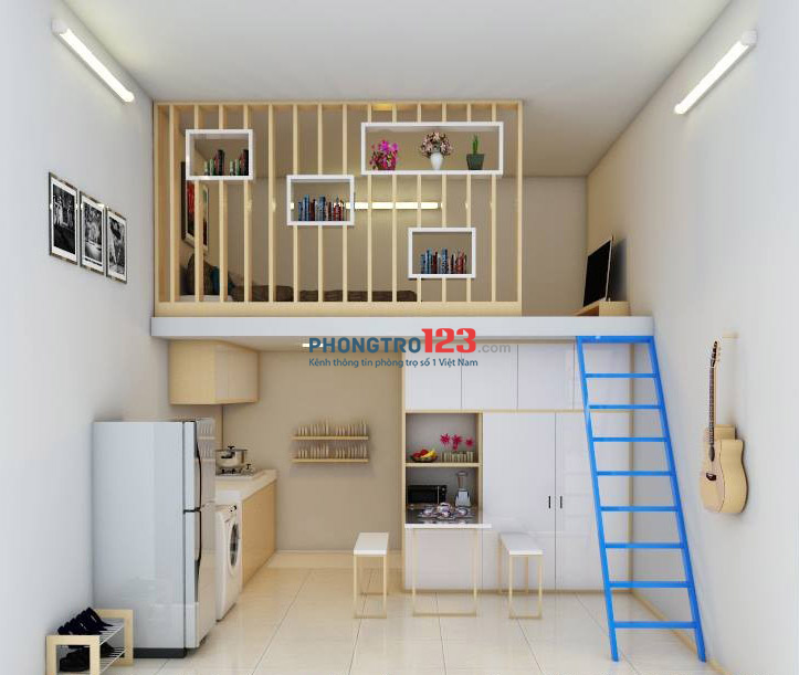 Cho thuê phòng mới tinh Lê Quang Đạo: 25m2, full nội thất, 3.3tr