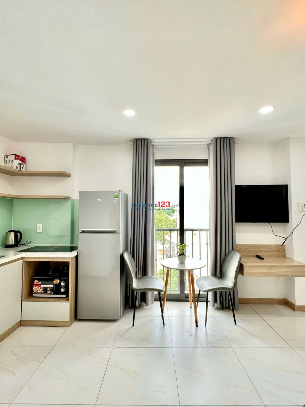 CHO THUÊ STUDIO NGAY TRUNG TÂM Q3, GẦN Q1-Q10-PHÚ NHUẬN VÀ GẦN Hồ Con Rùa, ĐH KIẾN TRÚC, BỘ GIÁO DỤC