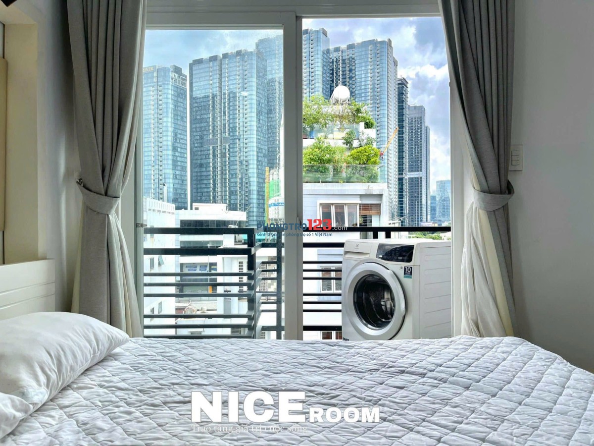 CHO THUÊ CĂN HỘ DỊCH VỤ CỬA SỔ BAN CÔNG VIEW ĐẸP PHÒNG RỘNG SÁT PHÚ NHUẬN QUẬN 1 VÀ CÁC ĐẠI HỌC