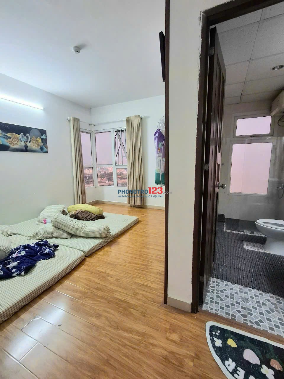 CHO THUÊ CHUNG CƯ DT 81m2, 2PN, 2 WC