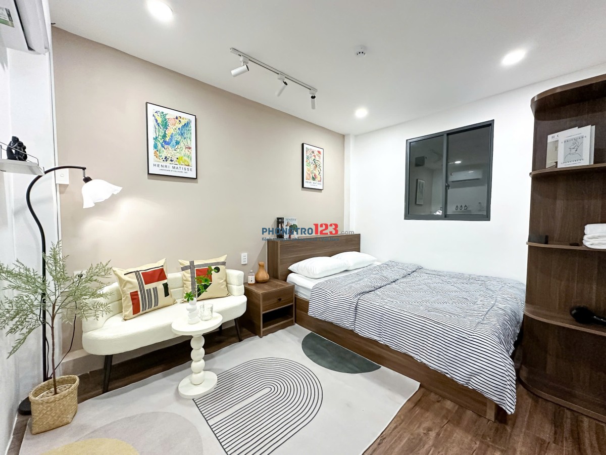CHO THUÊ CĂN HỘ STUDIO CAO CẤP Q5 thuận tiện di chuyển quận1 ,3, 10 và 8