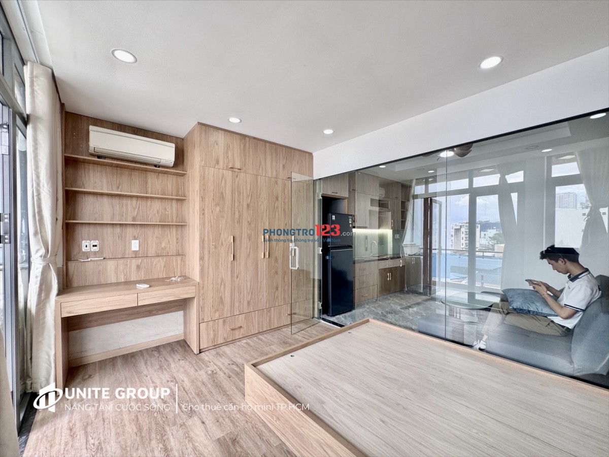 Studio cửa sổ lớn đón nắng nằm ngay Tân Quy, Q7 - Gần Phú Mỹ Hưng, Lotte, RMIT, TDTU, UFM