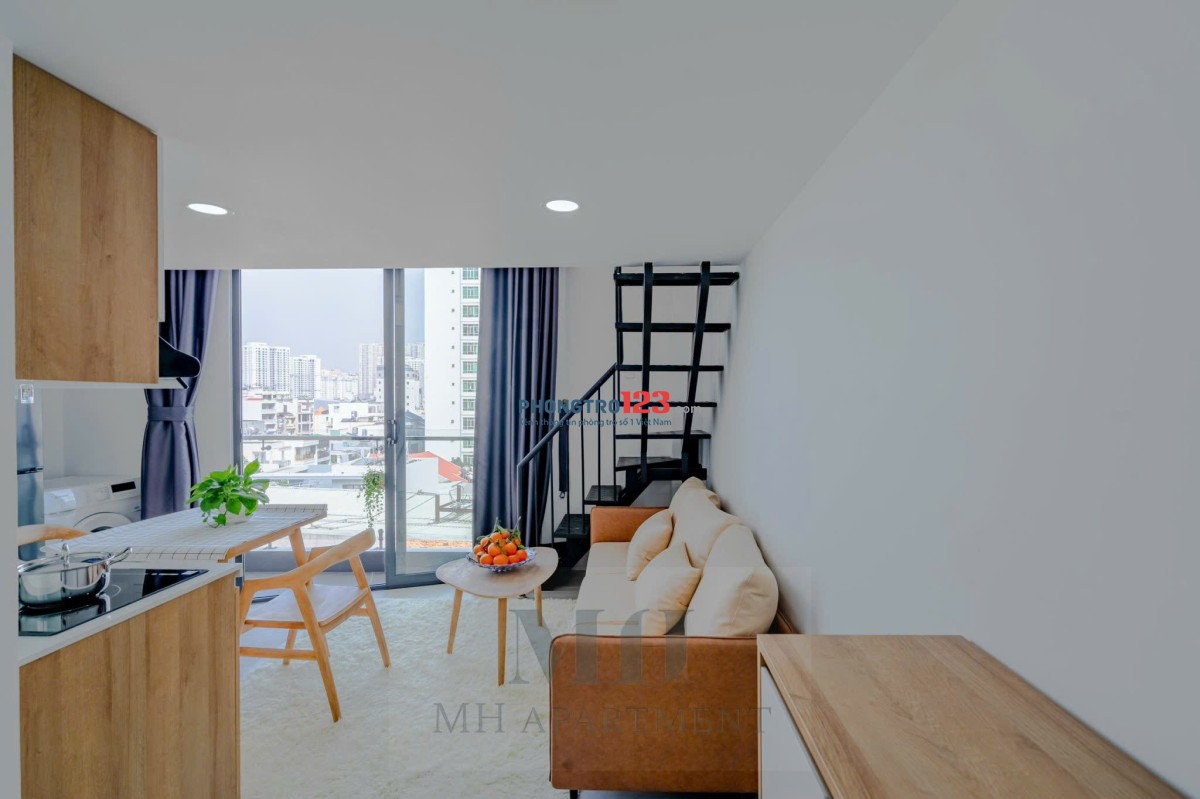 CĂN HỘ QUẬN 7 FULL NỘI THẤT BAN CÔNG LỚN - DUPLEX GẦN RMIT, LOTTE, CRESCENT MALL, SUNRISE, HIM LAM