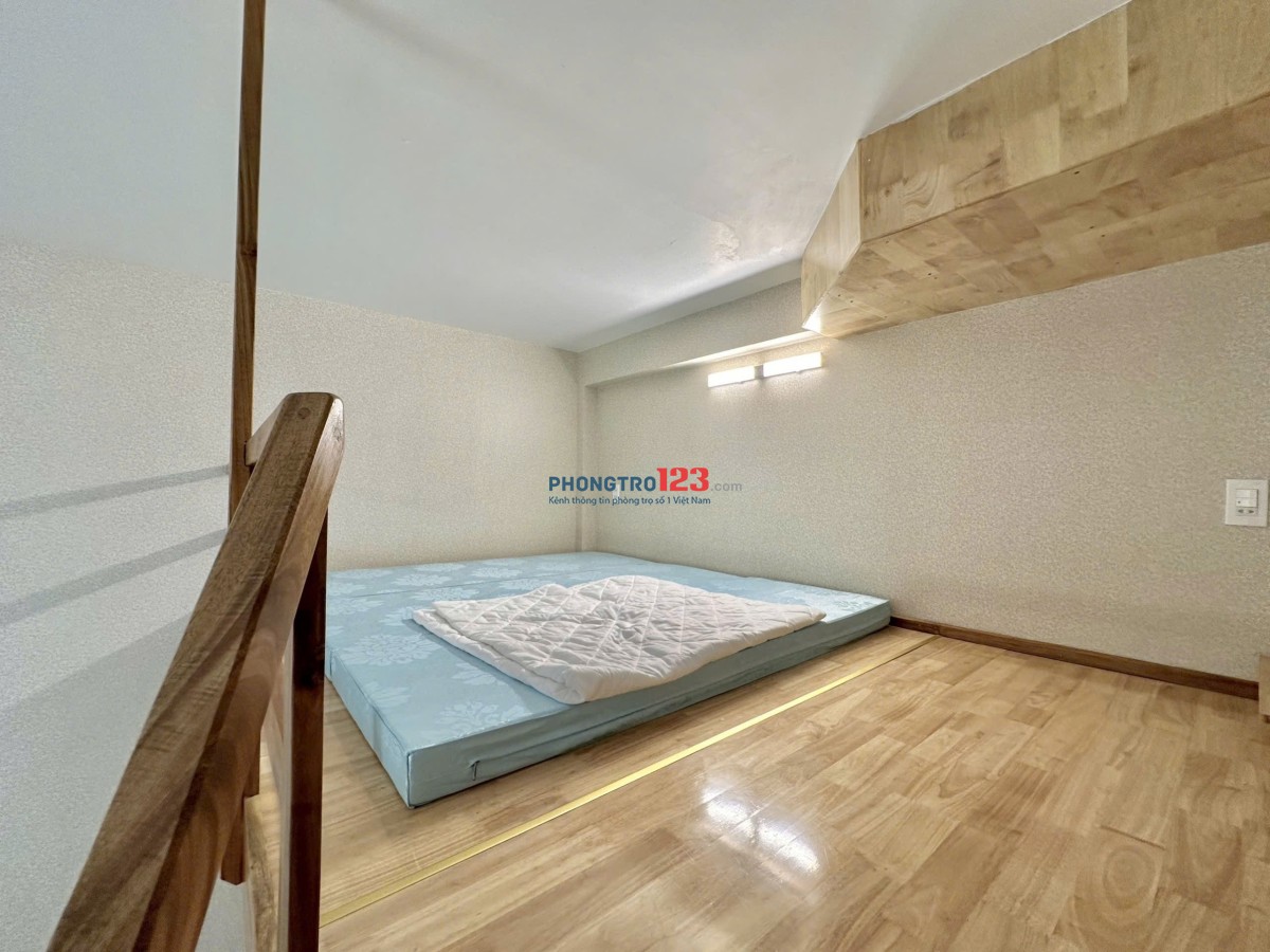 Cho thuê phòng trọ Quận 3 dưới 6 triệu, có gác, gần đại học sư phạm - Full nội thất