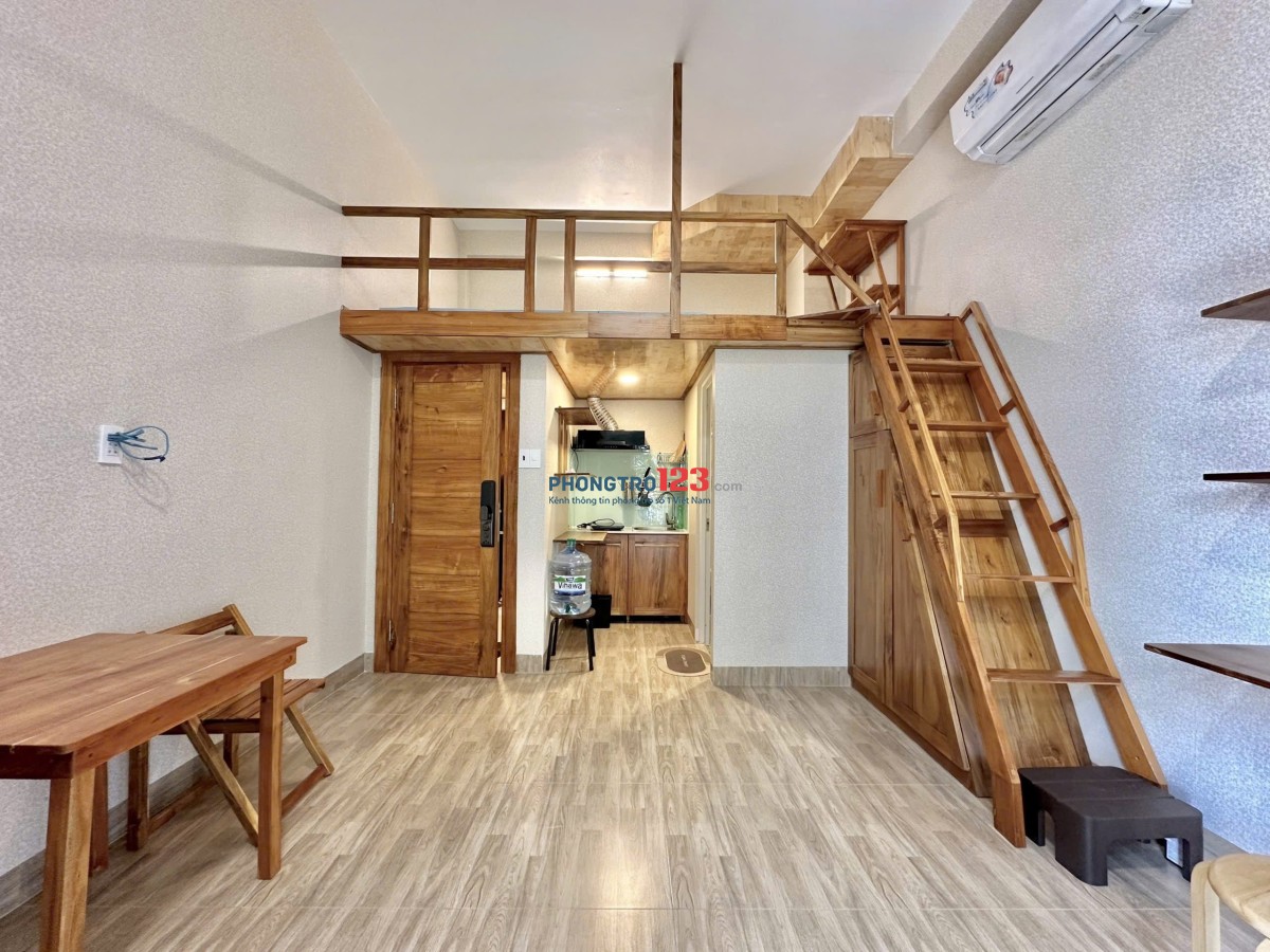 Cho thuê phòng trọ Quận 3 dưới 6 triệu, có gác, gần đại học sư phạm - Full nội thất