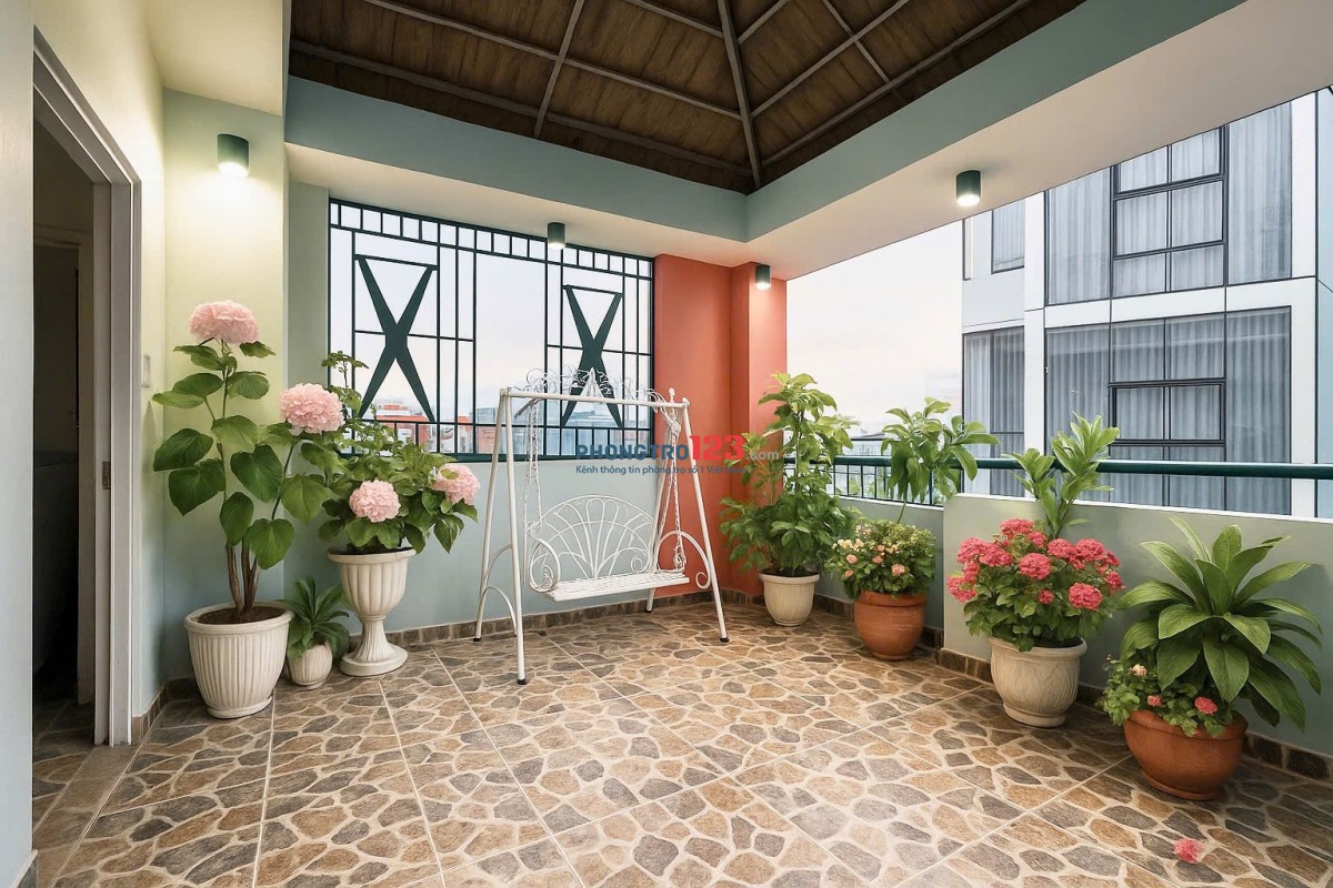 Căn hộ riêng biệt nguyên lầu – Máy giặt, bếp riêng