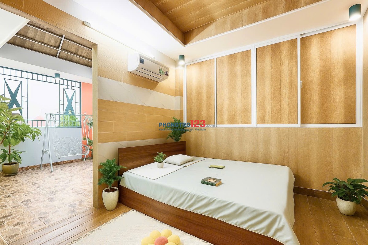 Căn hộ riêng biệt nguyên lầu – Máy giặt, bếp riêng