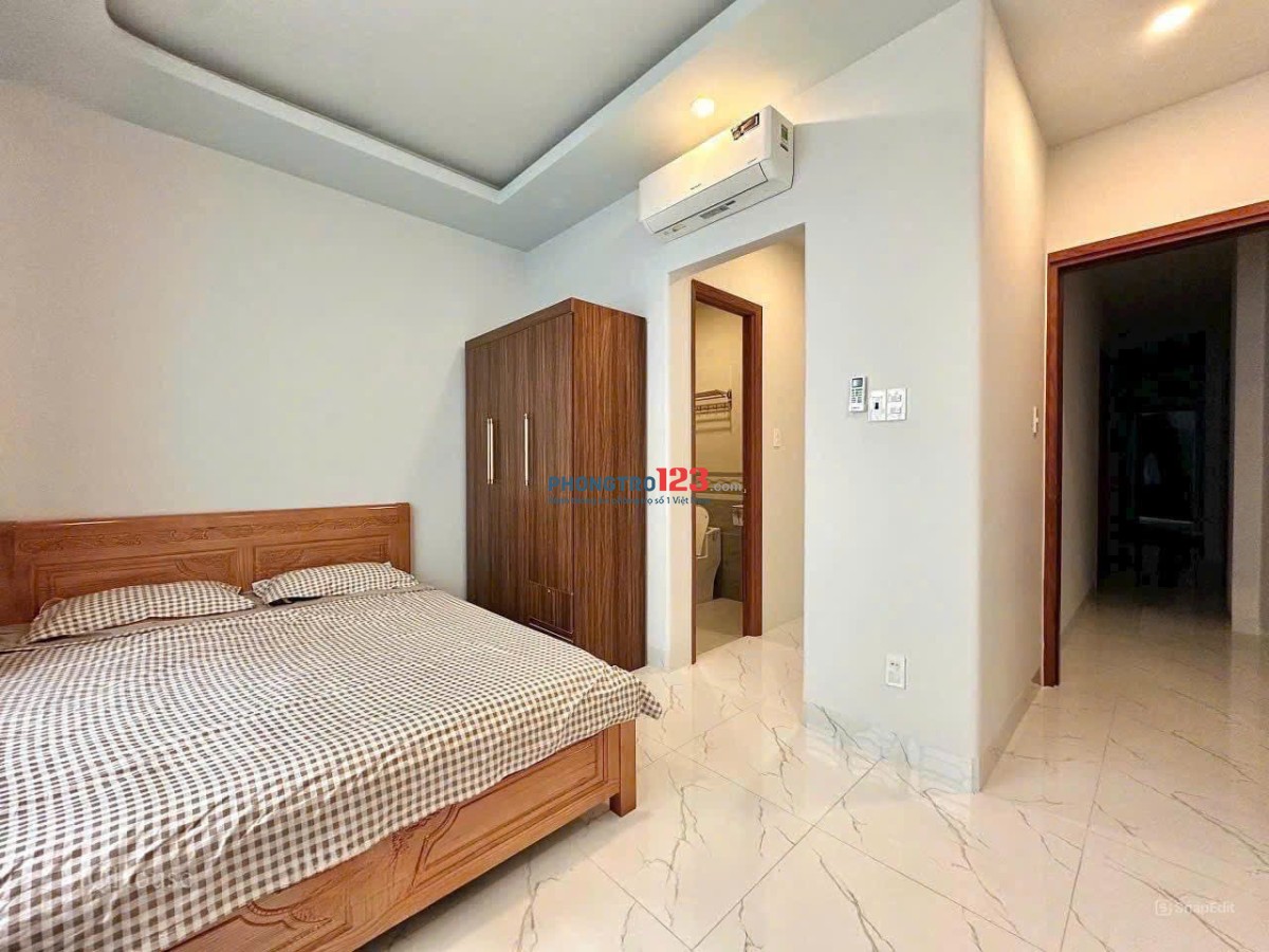 PHÒNG FULL NỘI THẤT, THANG MÁY, MÁY GIẶT RIÊNG CÁCH NGÃ TƯ BỐN XÃ CHỈ 1,5KM