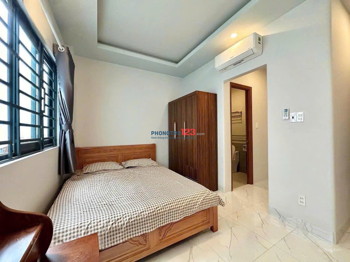 PHÒNG FULL NỘI THẤT, THANG MÁY, MÁY GIẶT RIÊNG CÁCH NGÃ TƯ BỐN XÃ CHỈ 1,5KM