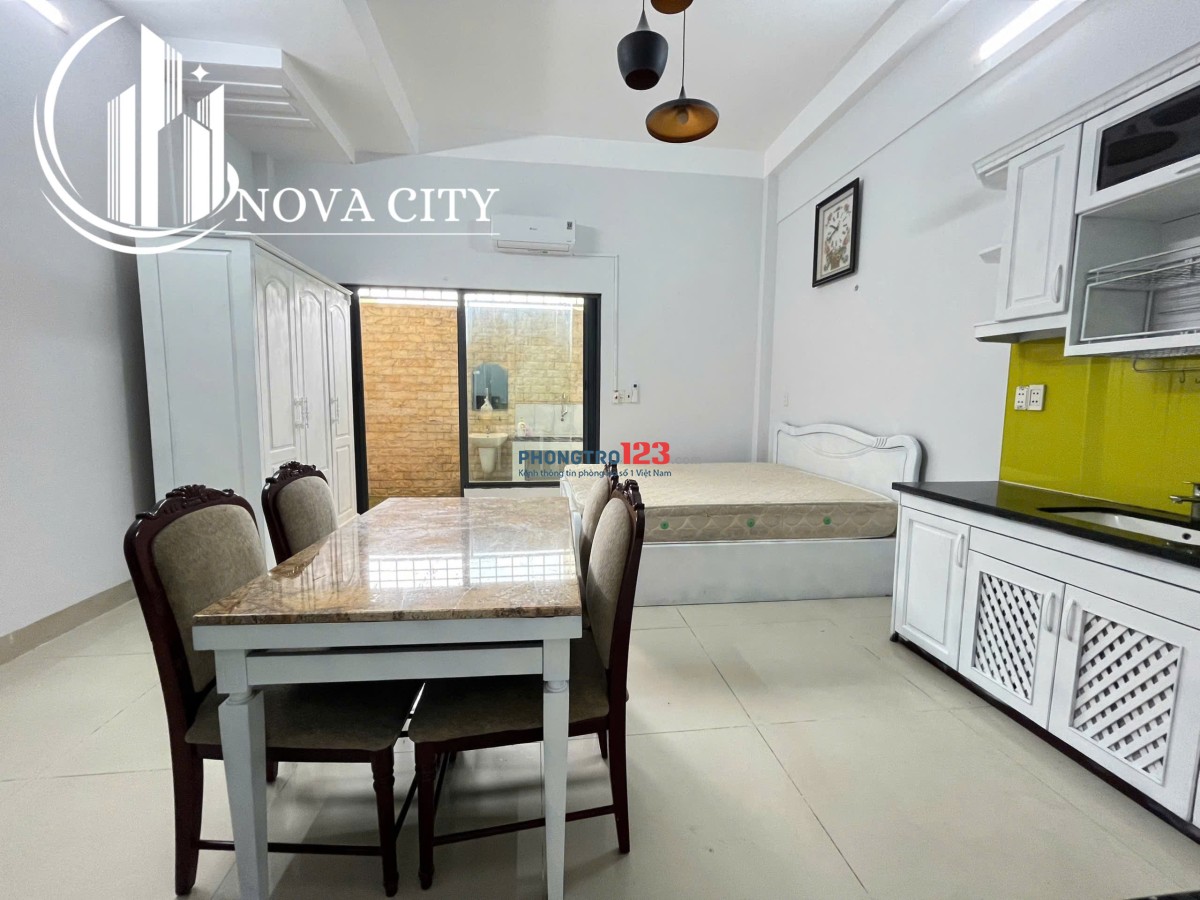 Căn hộ full nội thất có sân sau gần Phạm Hùng - Nguyễn Văn Linh - nhà thờ Nam Hải