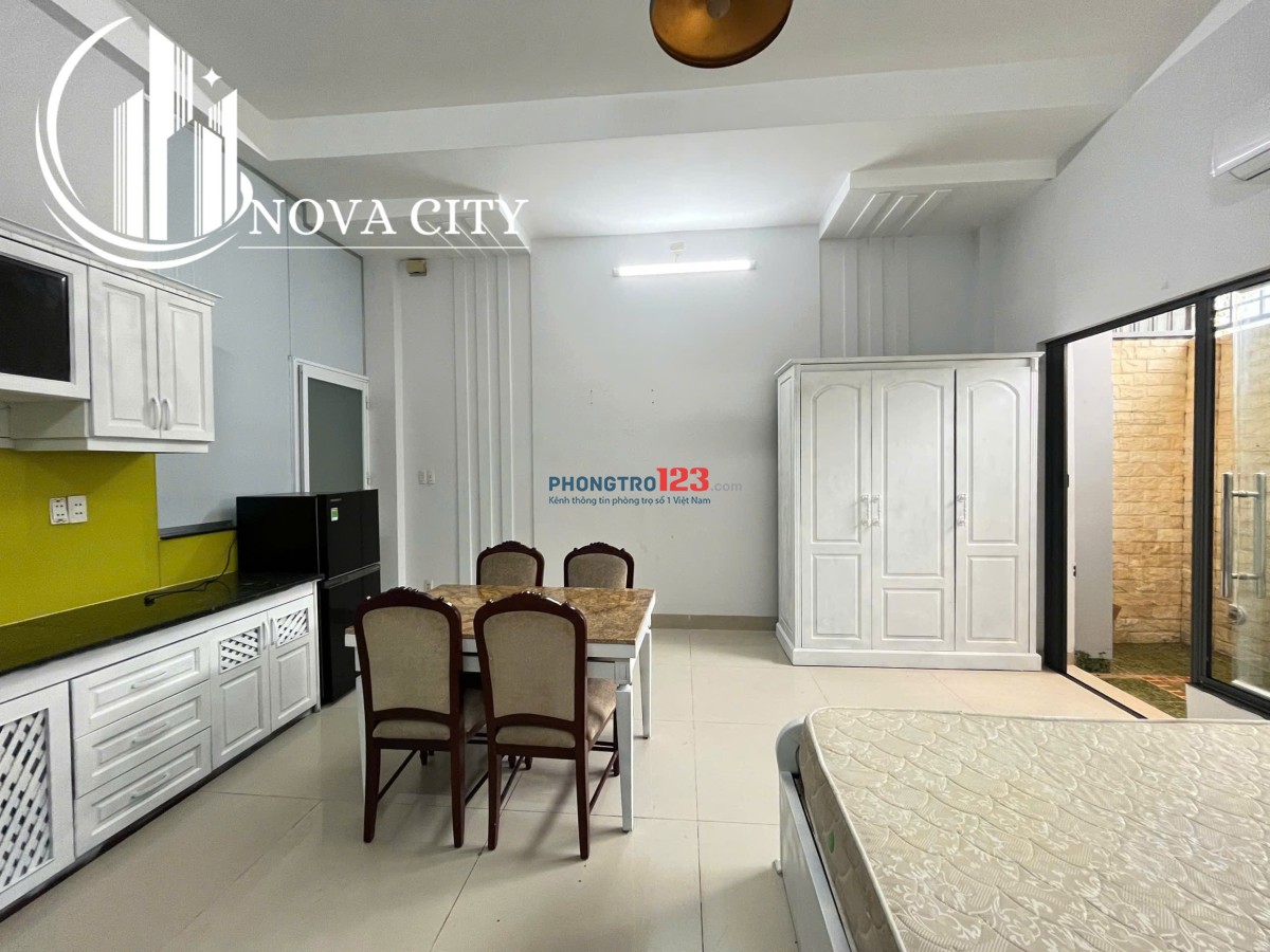 Căn hộ full nội thất có sân sau gần Phạm Hùng - Nguyễn Văn Linh - nhà thờ Nam Hải