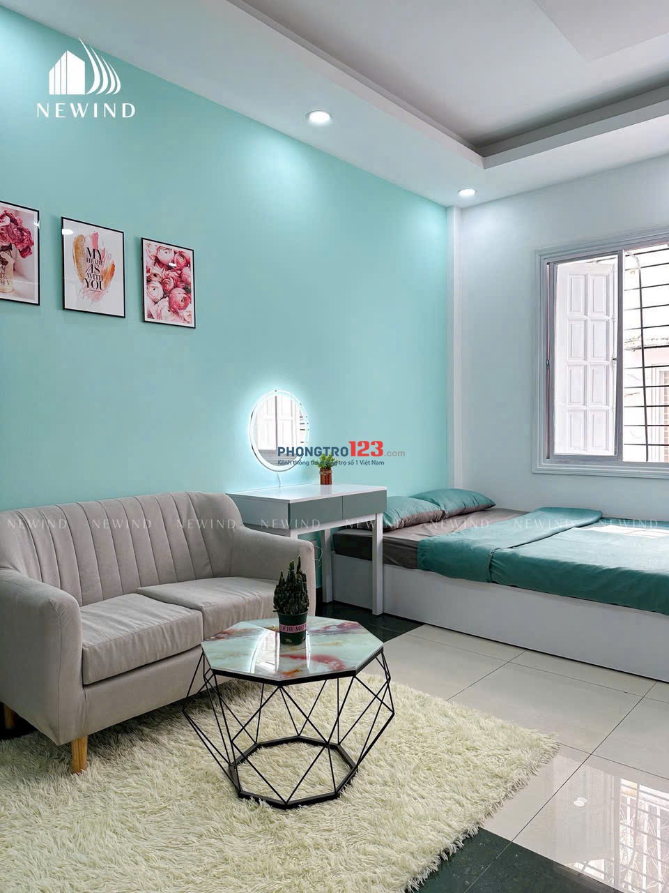  Cho Thuê Căn Hộ Ban Công Rộng – KDC Trung Sơn, Bình Chánh – Gần Quận 7 & Quận 1 