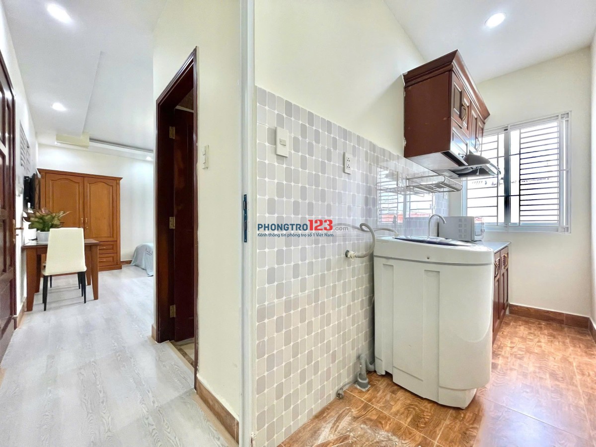 Căn Hộ 1PN 45m2, Máy Giặt Riêng, Thang Máy, Oto tận nhà, Thảo Cầm Viên, Cầu Bason, Chợ Thị Nghè