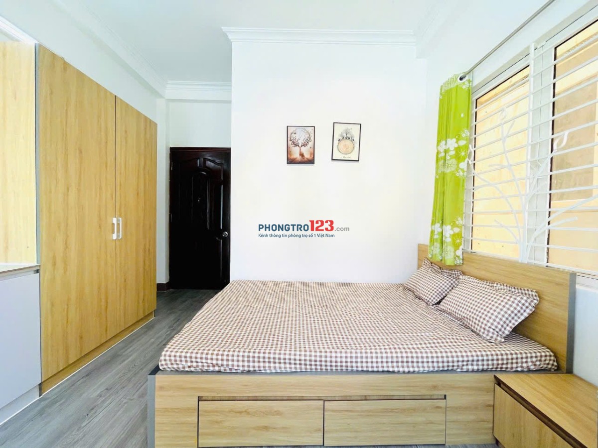 Phòng Trọ Quận 1, Balcony Tách Bếp, Full Nội Thất. Gần ISB, Đh Mở, Chợ Tân Định, Cv Lê Văn Tám