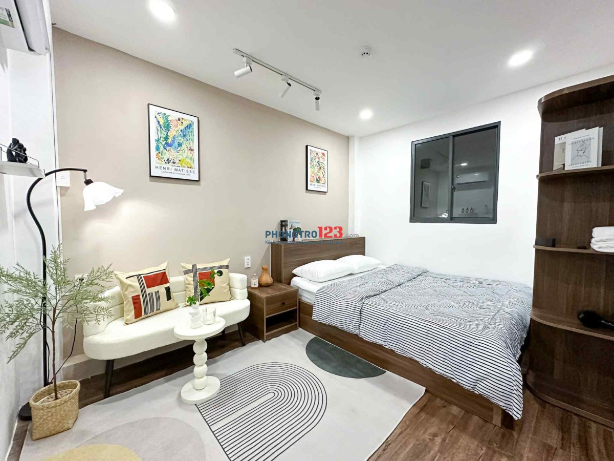 Căn hộ Studio quận 5 - Tách bếp - Full nội thất -