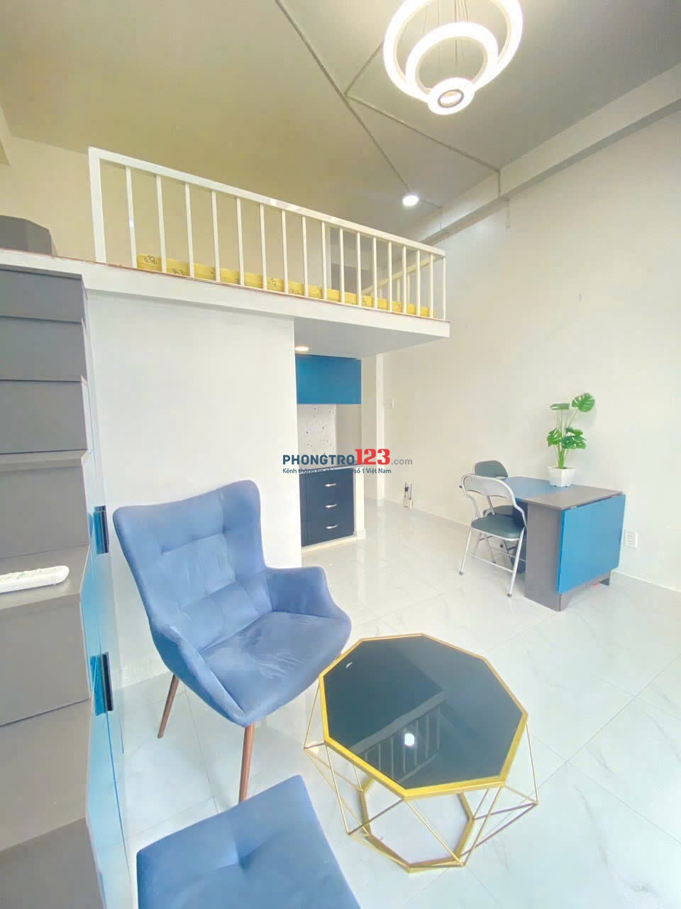 CĂN HỘ TÁCH BẾP CÓ BAN CÔNG FULL NỘI THẤT NGAY TRUNG TÂM TÂN BÌNH