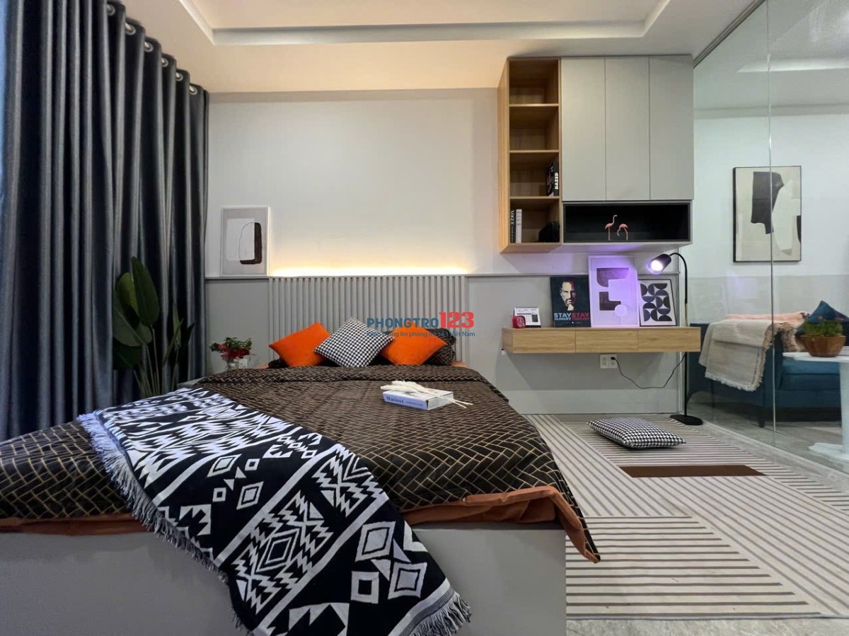 Cho thuê căn hộ 1PN ban công 40m2 ngay cạnh Lotte Mart