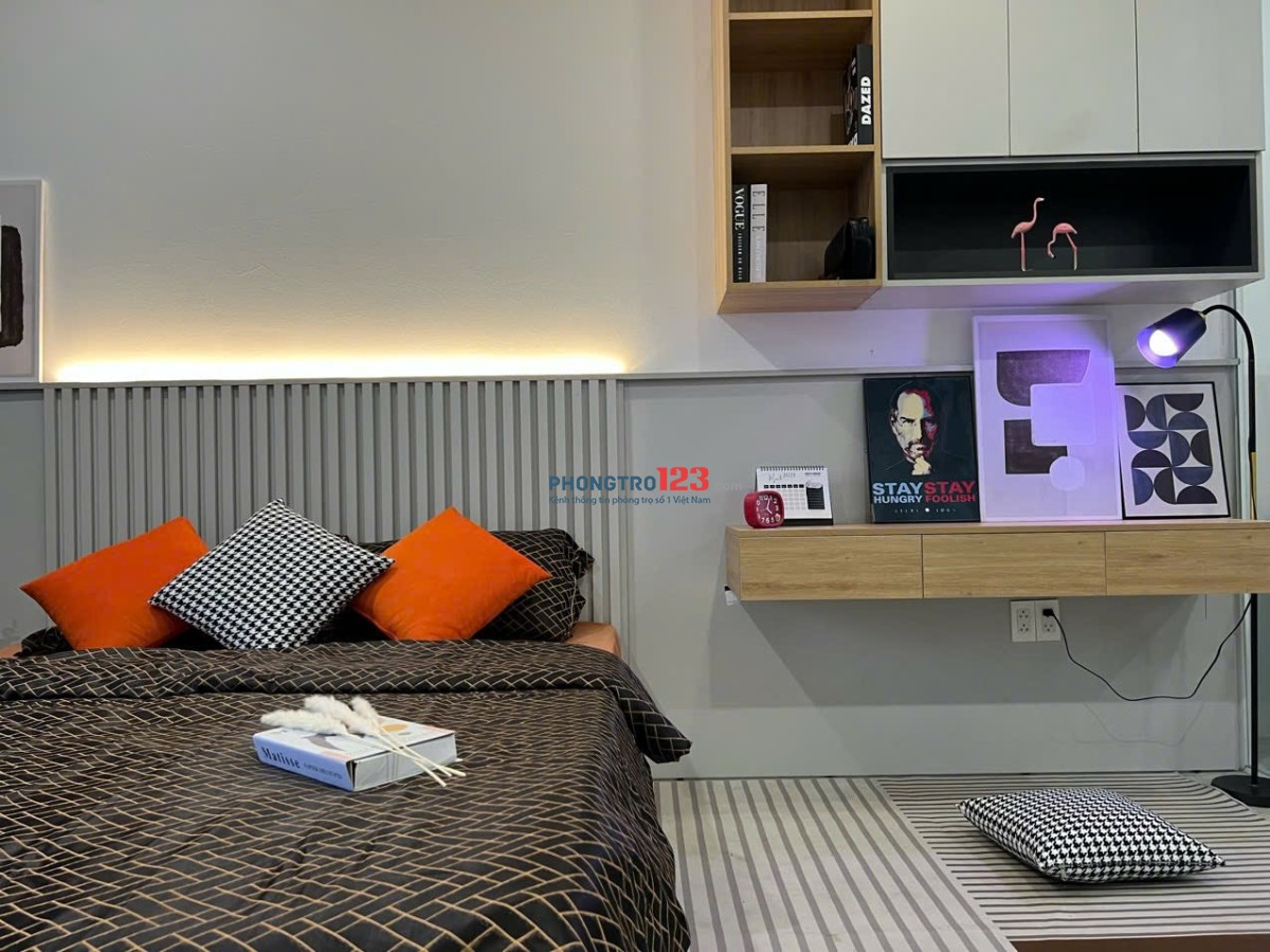 Cho thuê căn hộ 1PN ban công 40m2 ngay cạnh Lotte Mart