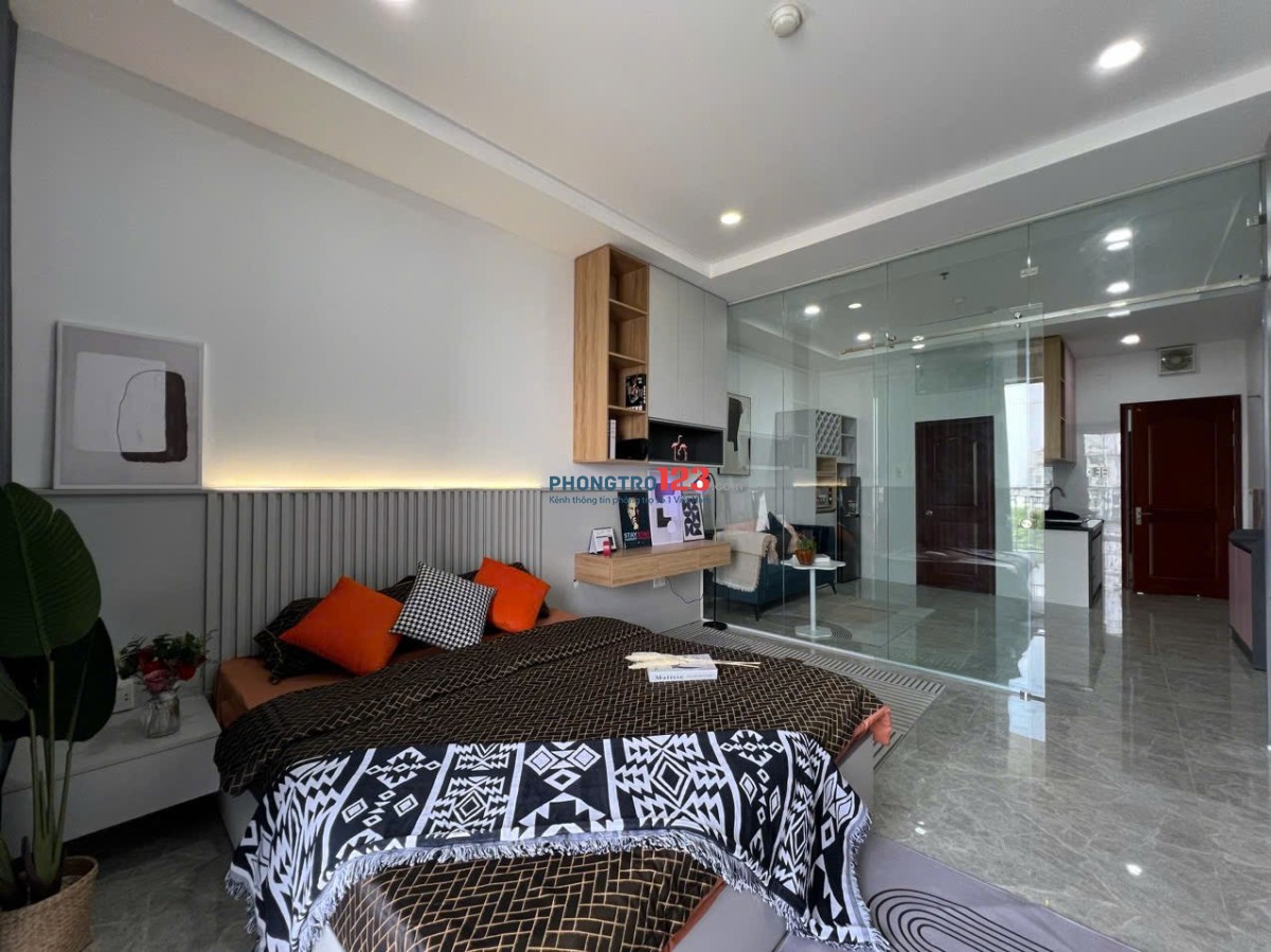 Cho thuê căn hộ 1PN ban công 40m2 ngay cạnh Lotte Mart